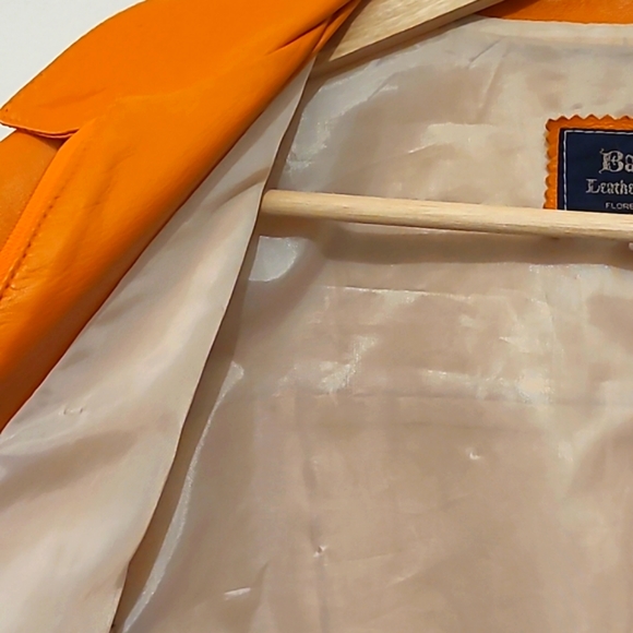 Bargello Italy Leather Jacket - EU size 44 - Picture 5 of 7